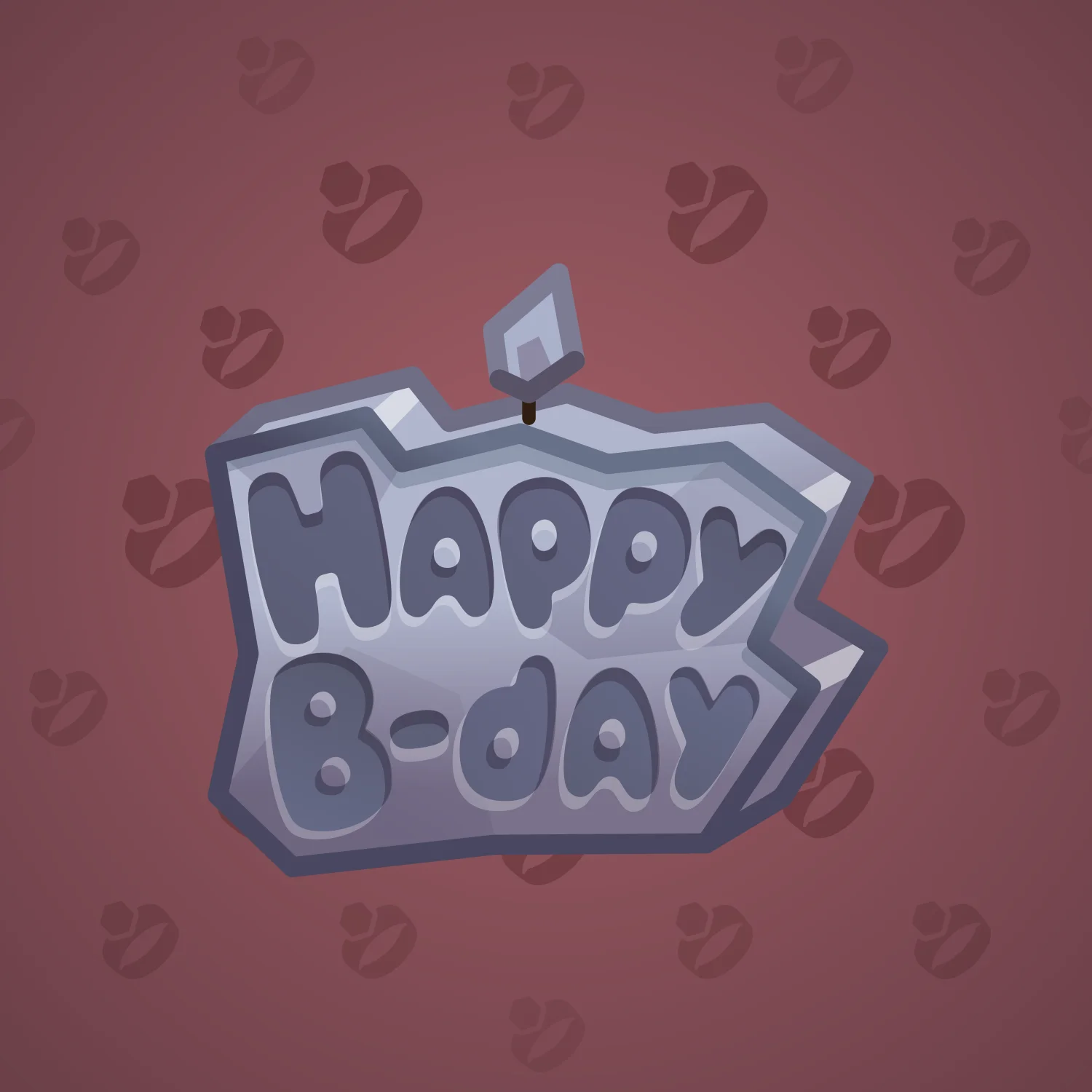 B-Day Candle #223105
