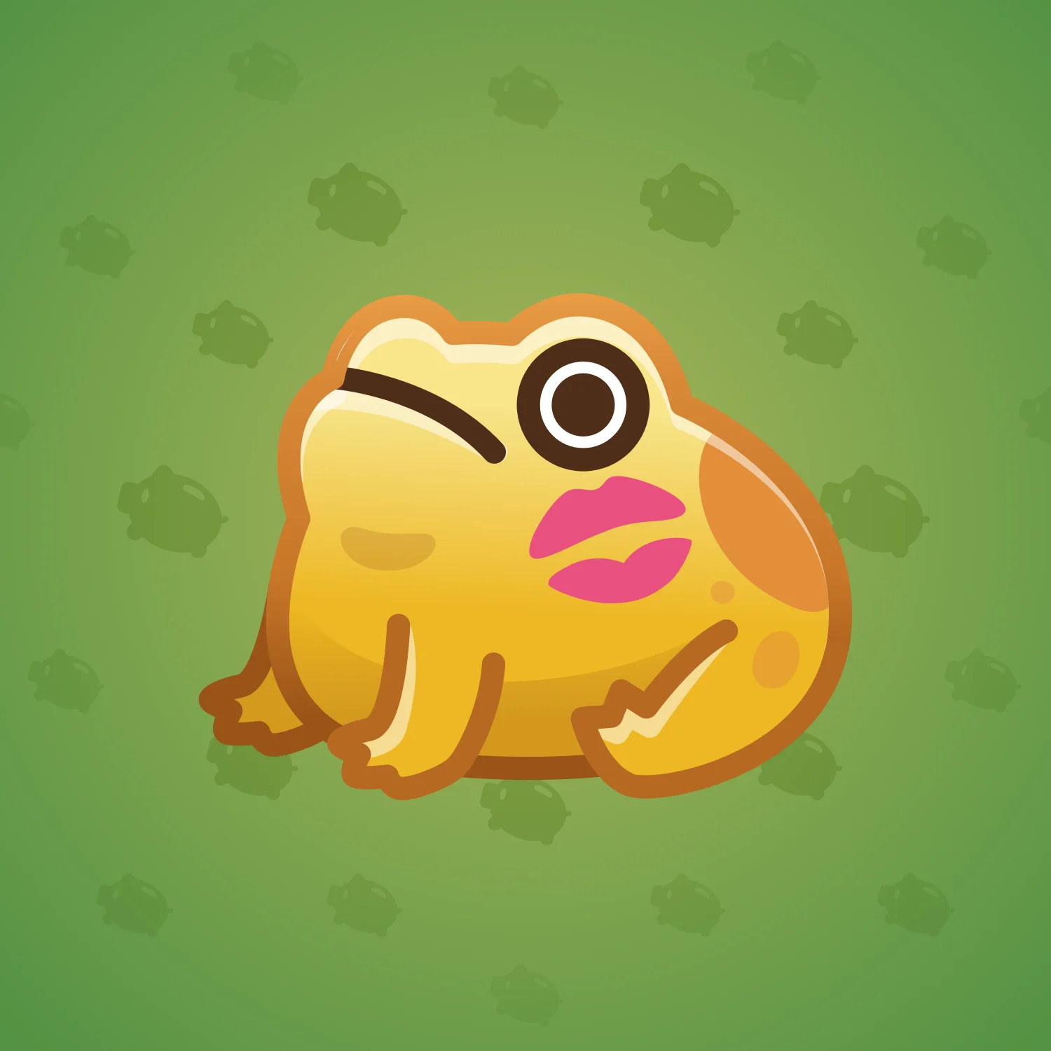 Kissed Frog
