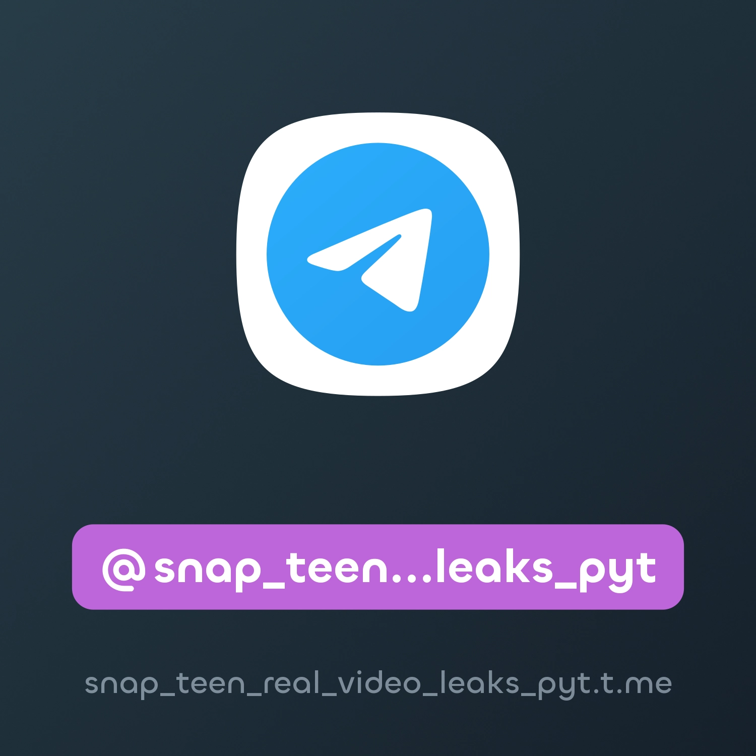 snap_teen_real_video_leaks_pyt | Telegram Usernames | TON Diamonds